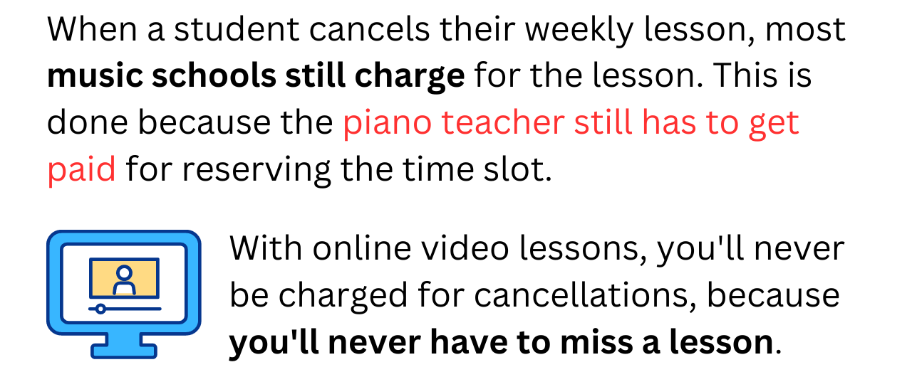 Cancelled Lessons - The Truth