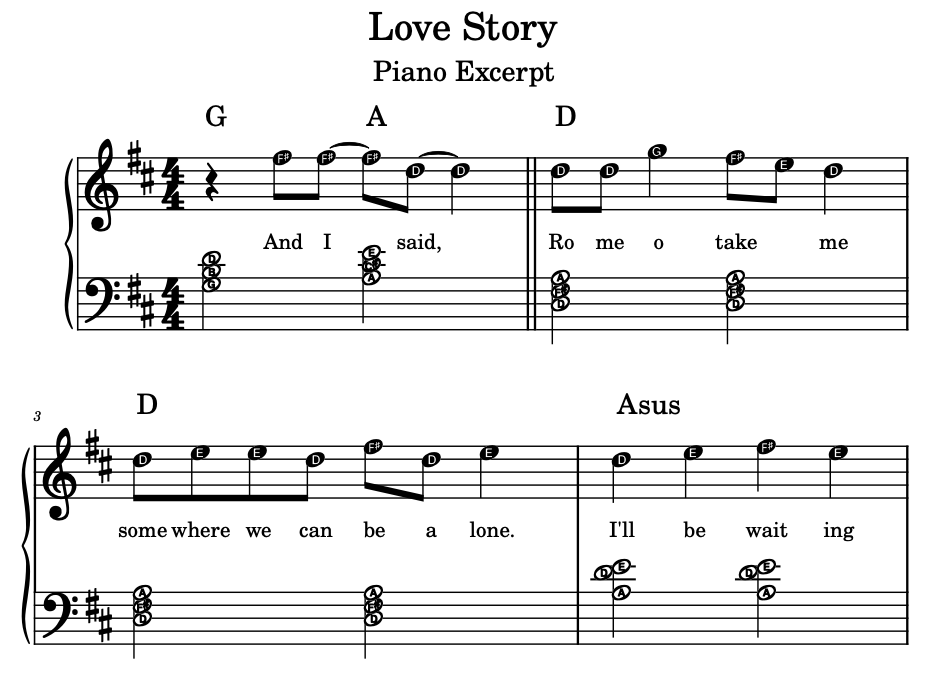 Love Story - excerpt