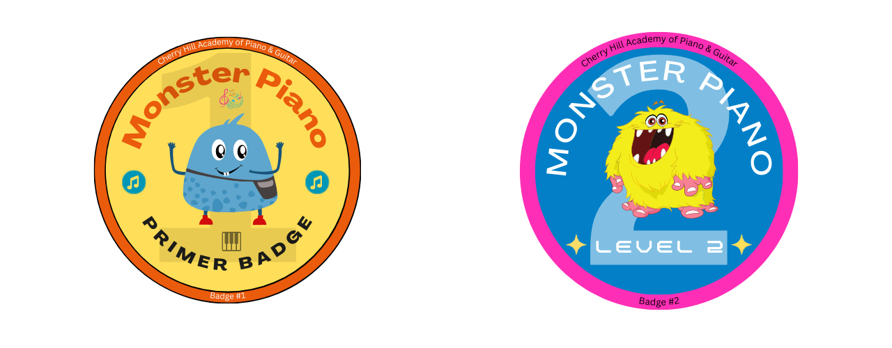 Monster Badges 1 and 2