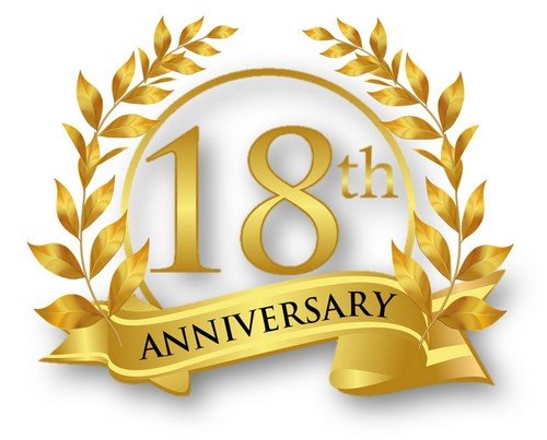 18th Anniversary Logo