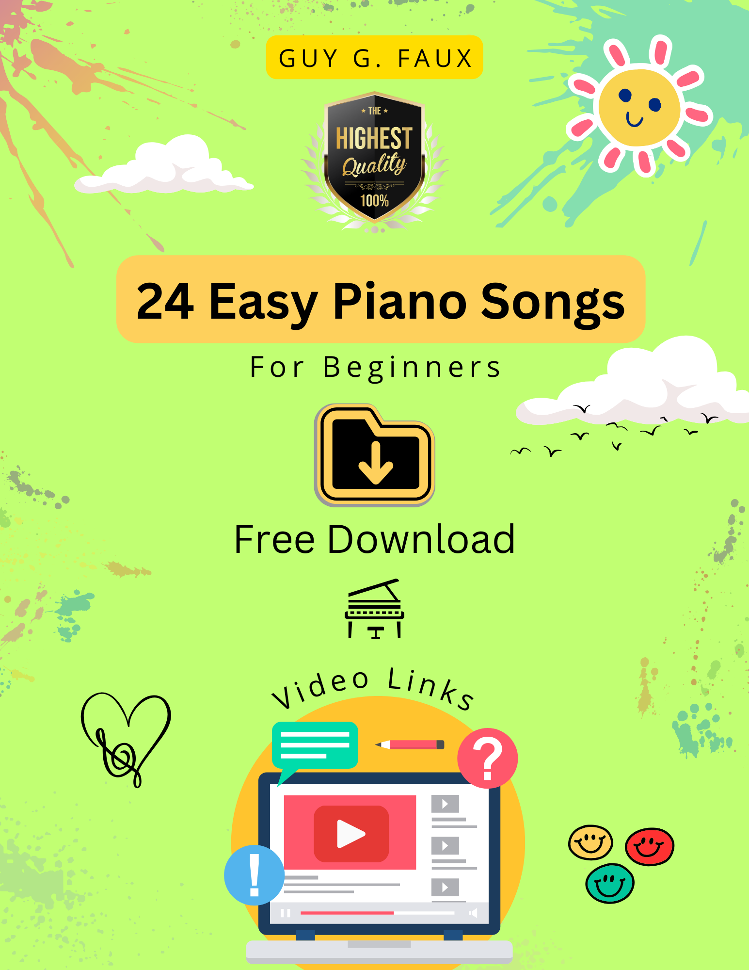 easy piano songs - 1